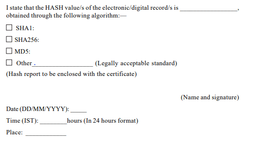 certificate part a2