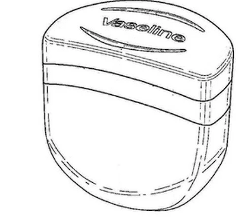 vaseline shape trademark